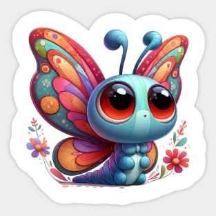 Cute Butterfly Sticker